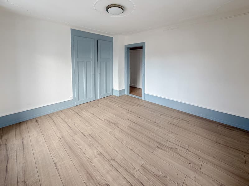 Appartement au 1er étage vacant