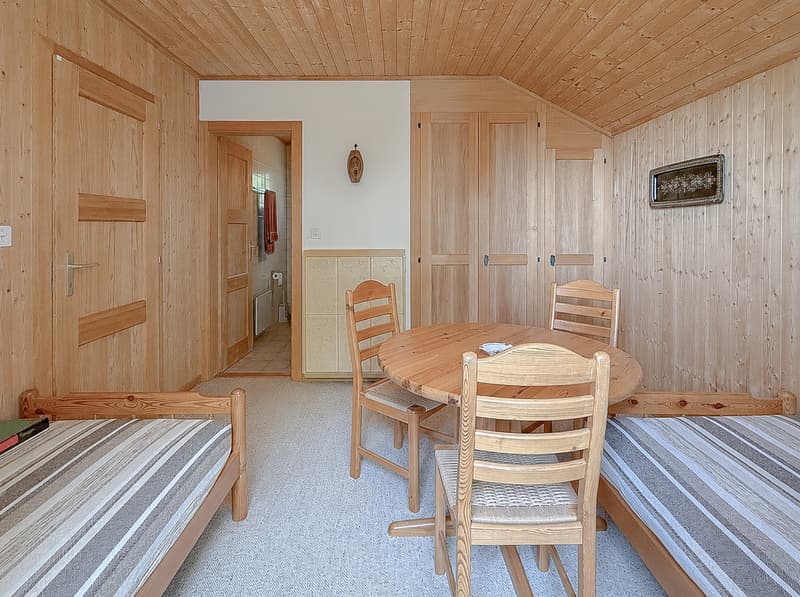 Rez-de-chaussée, chambre no 1