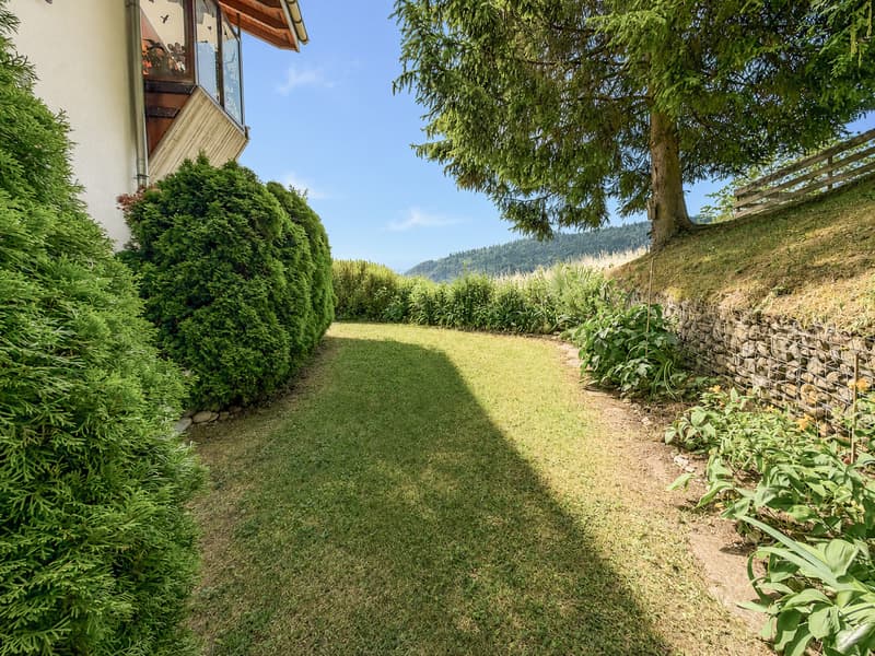 Surface de jardin en commun