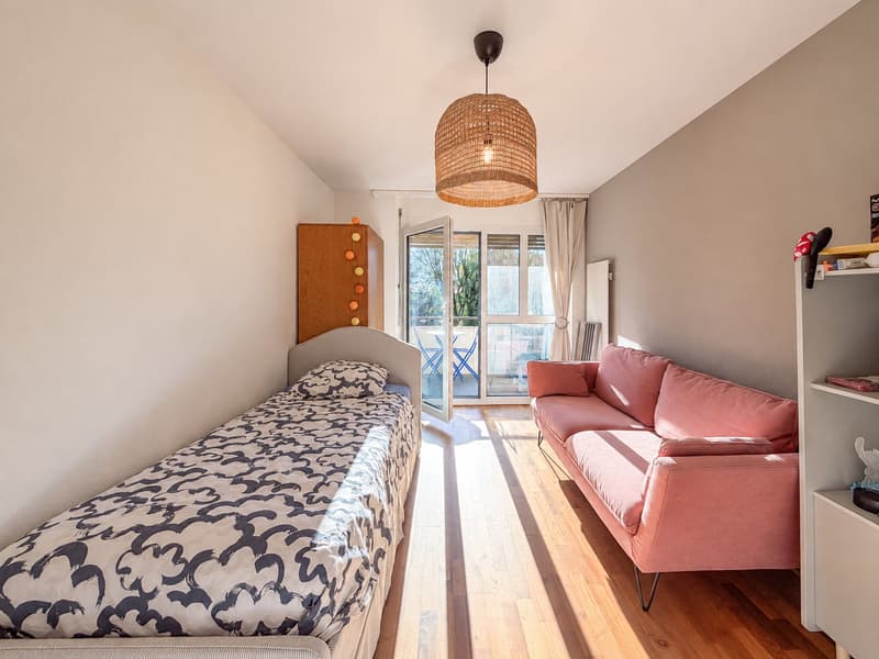 Chambre N°2 avec accès au balcon