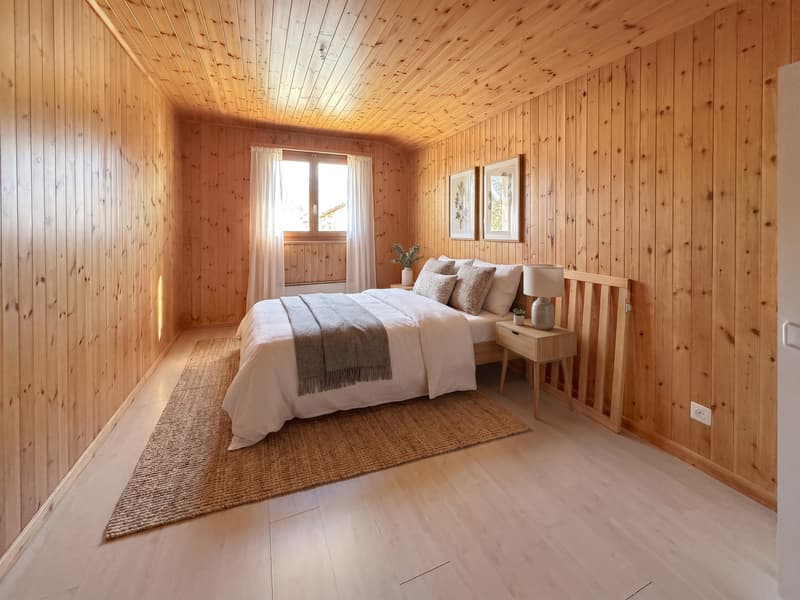 Appt de 4.5 pièces à l'étage - chambre no 2