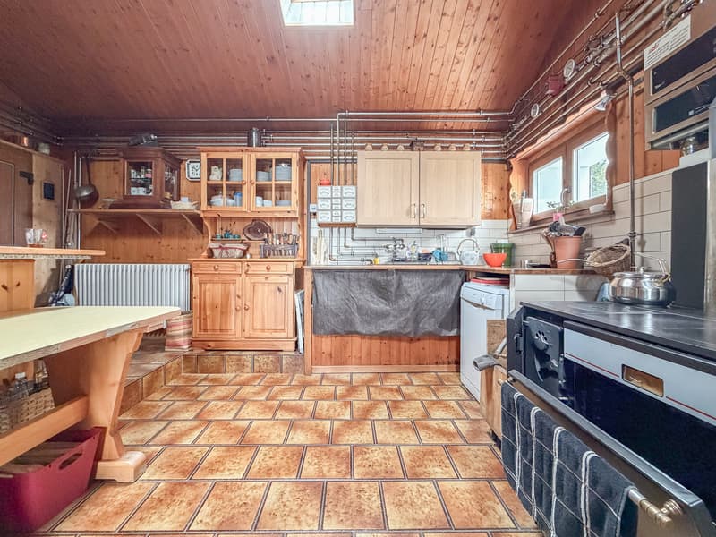 Pièce à vivre et cuisine