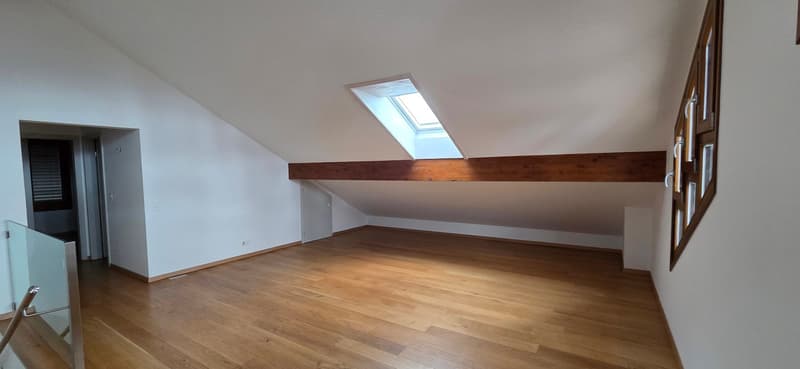 Superbe et unique appartement duplex en attique à Bernex (10)