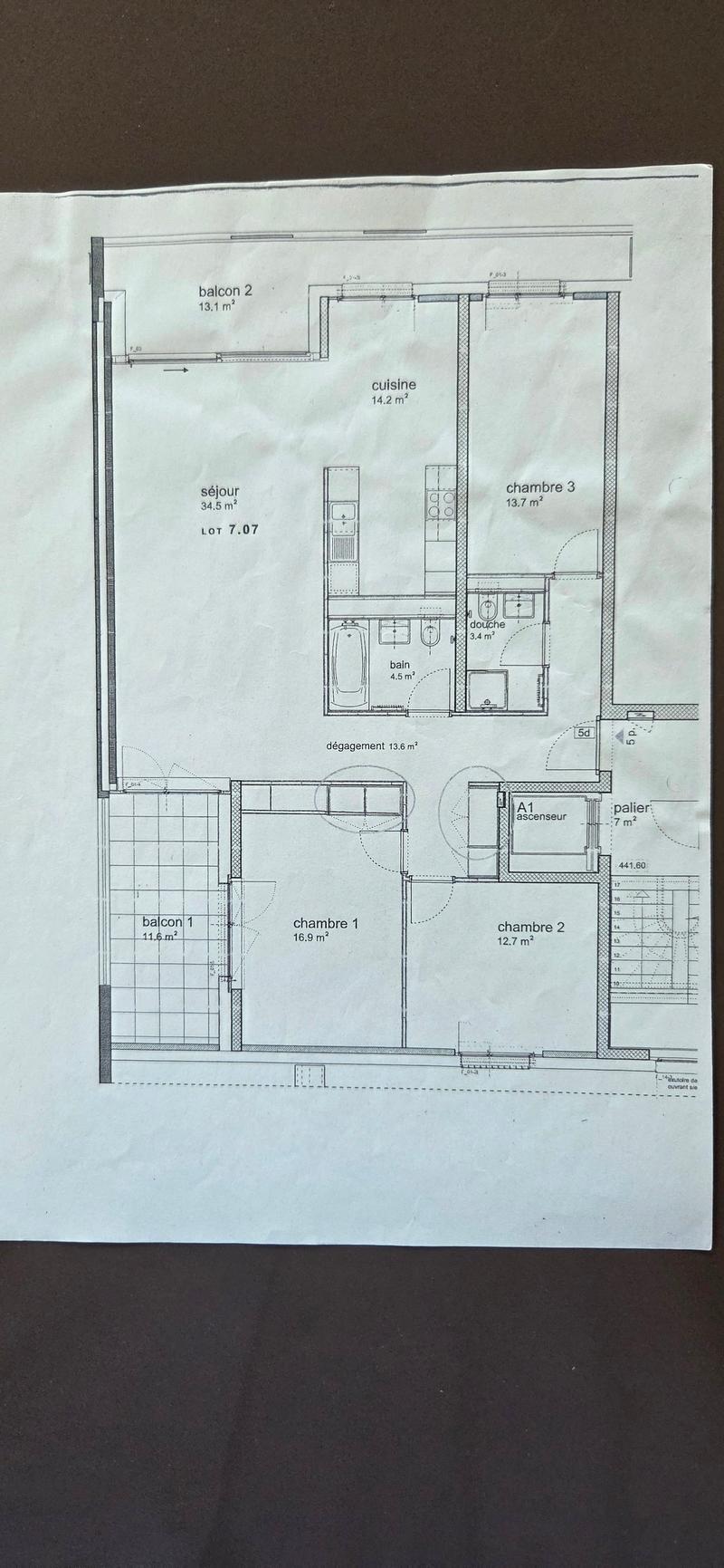 Spacieux appartement de 5 pièces avec vue et balcon à Meyrin (10)