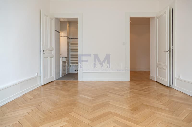 Florissant, Bvd des Tranchées, 4 pcs, 3ème étage, env 90m2 (7)