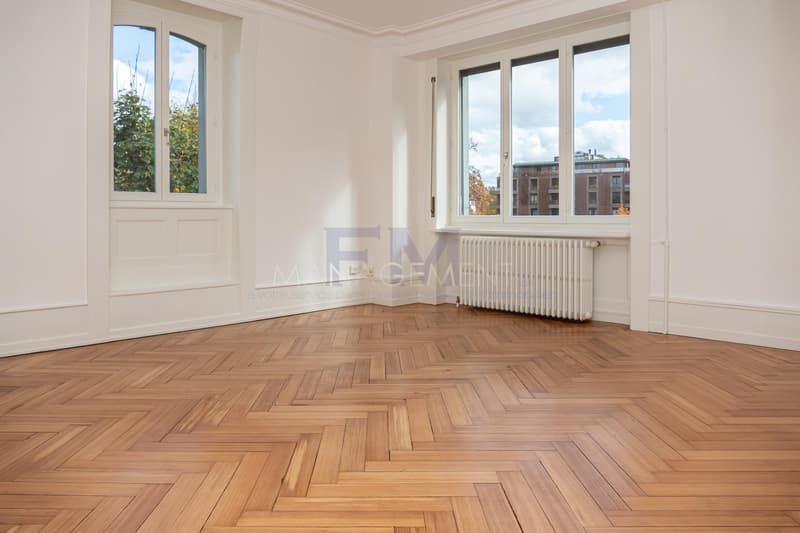 Florissant, Bvd des Tranchées, 4 pcs, 3ème étage, env 90m2 (3)