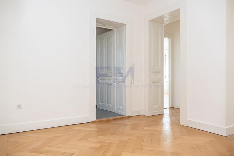 Florissant, Bvd des Tranchées, 4 pcs, 3ème étage, env 90m2 (10)