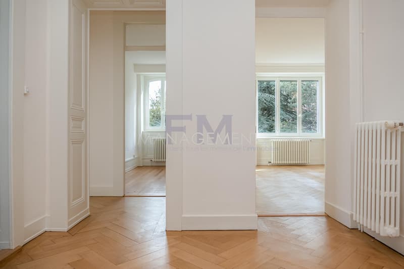 Florissant, Bvd des Tranchées, 4 pcs, 3ème étage, env 90m2 (5)
