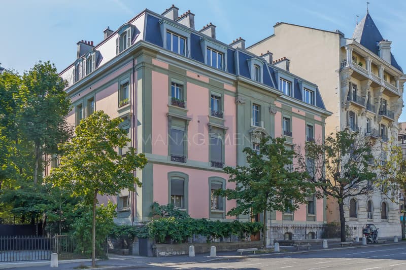 Florissant, Bvd des Tranchées, 4 pcs, 3ème étage, env 90m2 (13)
