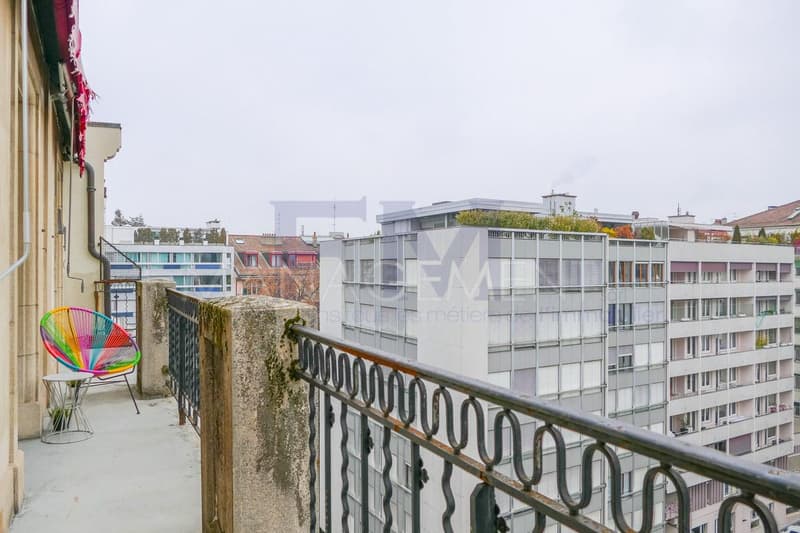 Champel, rue Marignac, 5,5 pièces au 6ème étage (8)
