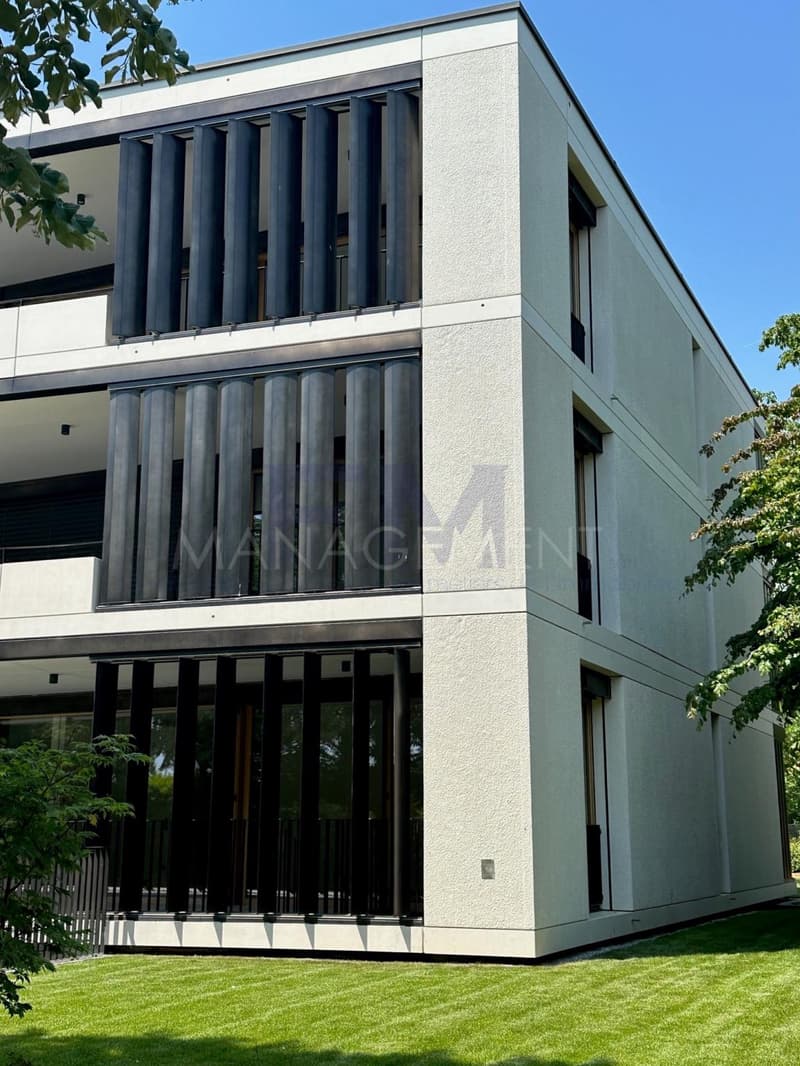 Pregny-Chambésy ? Appartement en duplex de 5 pièces avec rez inférieur habitable, grandes terrasses et jardin traversant (5)