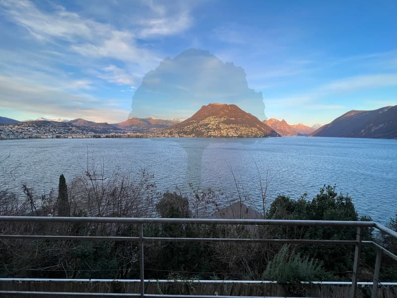 Maison avec une vue a couper le souffle sur le lac de Lugano (1)