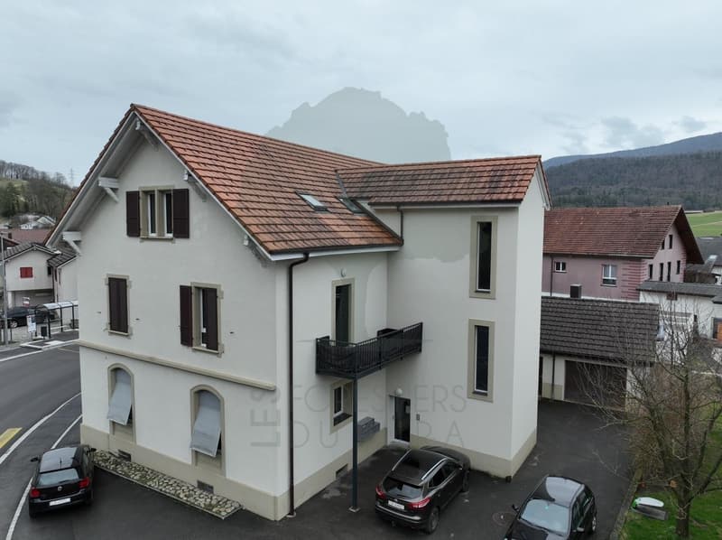 Magnifique immeuble locatif de 5 appartements à Vicques (3)