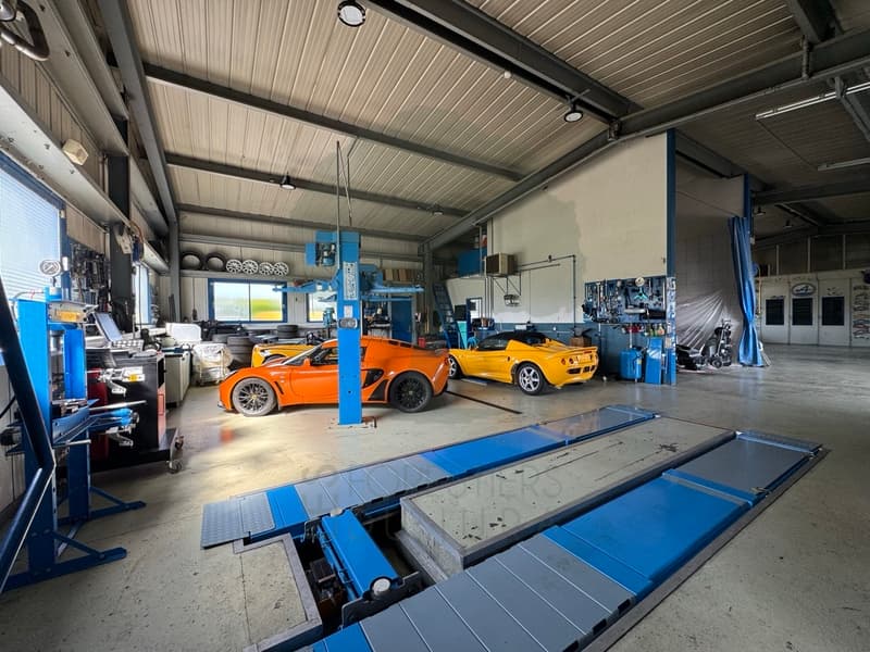 Garage et carrosserie à Fahy avec station de lavage (10)