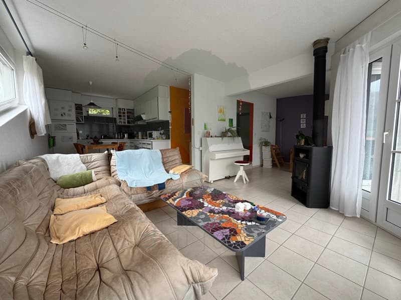 Maison de 4,5 pièces mitoyenne avec vue - Bressaucourt (2)