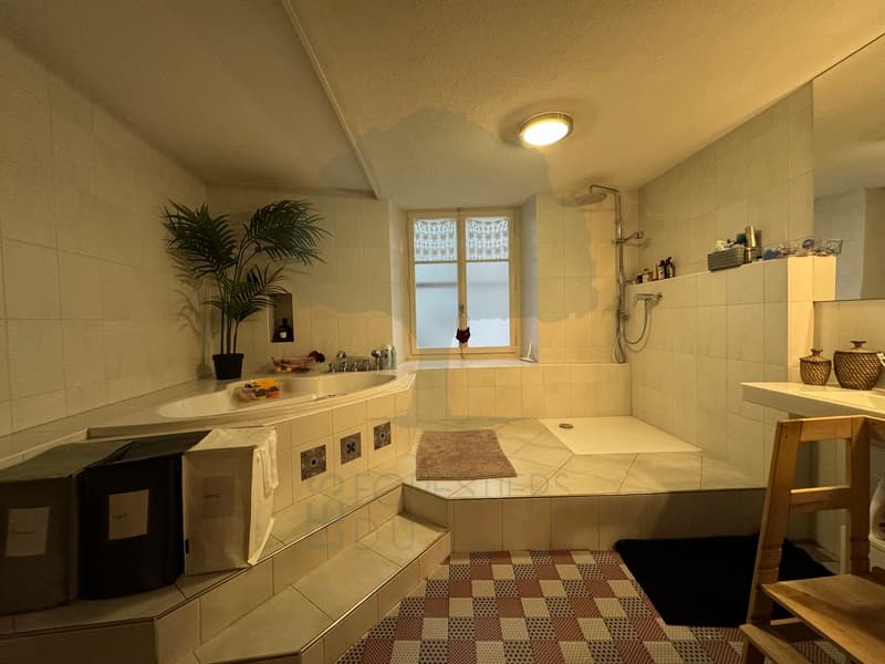 Charmante maison ancienne réhabilitée - Beaux volumes et potentiel (10)