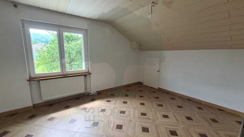 Maison familiale de deux appartements de 3,5 pièces et trois garages (6)