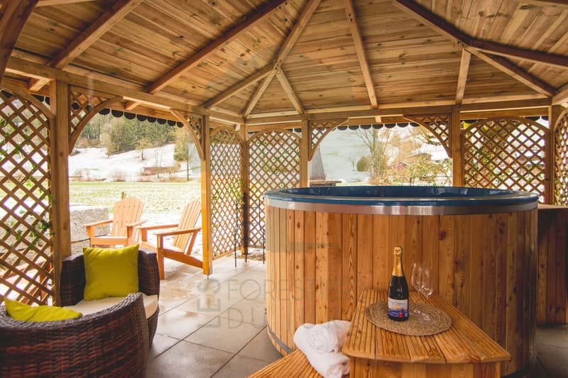 Un véritable refuge au bord du Doubs, chalet rénové avec bain nordique (8)
