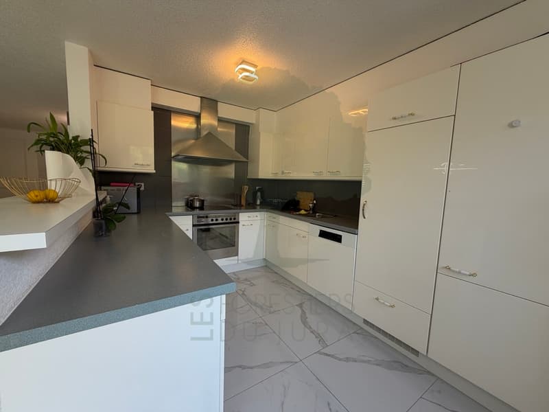 Magnifique appartement rénové de 5,5 pièces avec terrasse et vue (9)