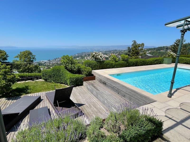 La Croix-sur-Lutry Magnifique appartement en terrasse avec piscine privée (2)