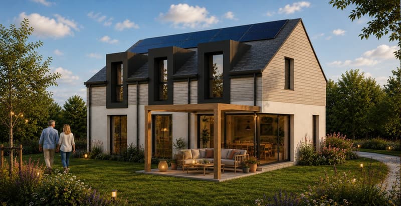 Superbe villa d'architecte sur plan à Rolle - à 2 pas du lac Léman (1)