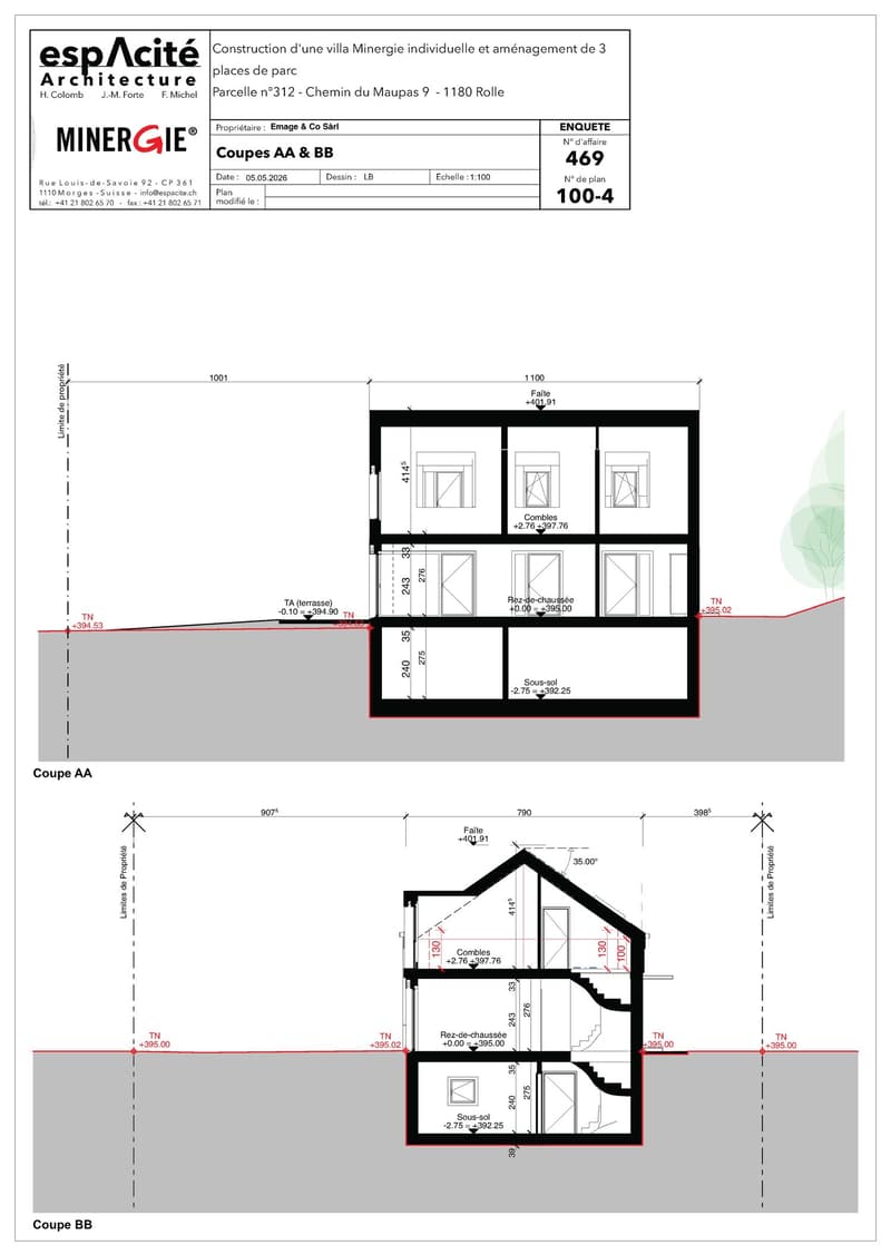 Superbe villa d'architecte sur plan à Rolle - à 2 pas du lac Léman (11)