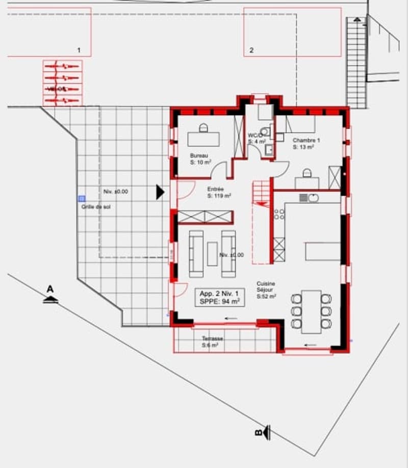 Magnifique duplex de 6 pièces avec terrasse à St-Cergue (2)