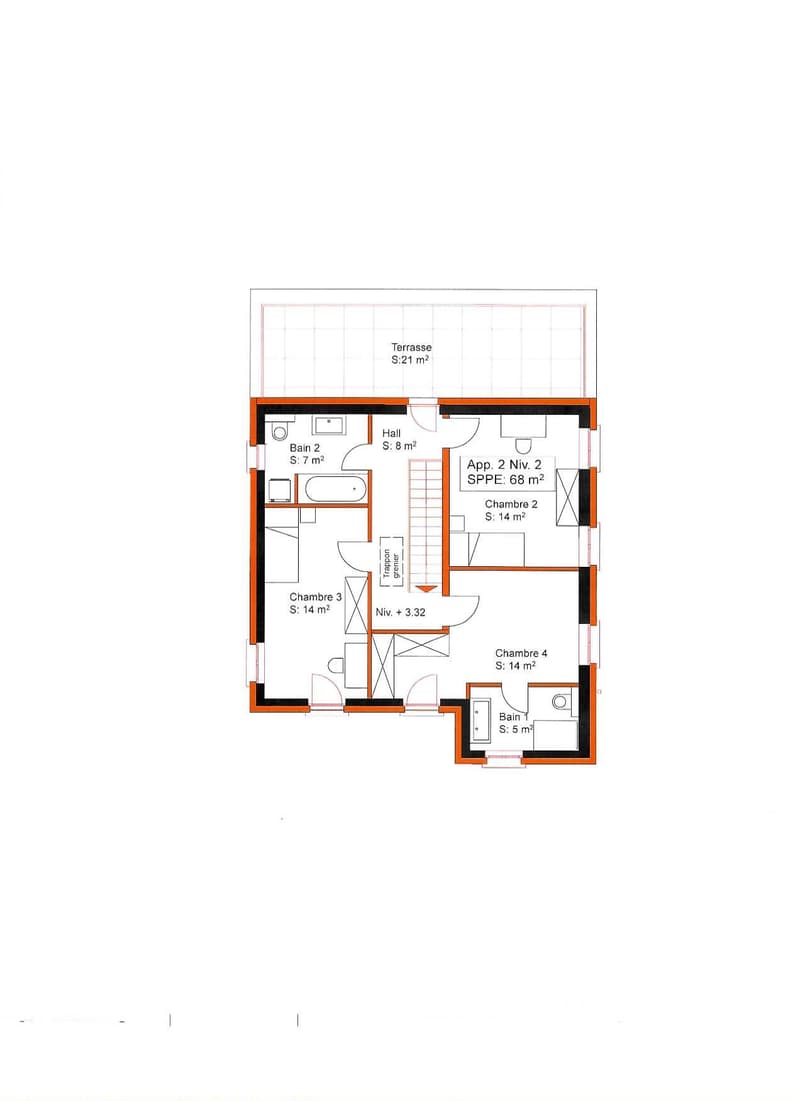 Magnifique duplex de 6 pièces avec terrasse à St-Cergue (3)