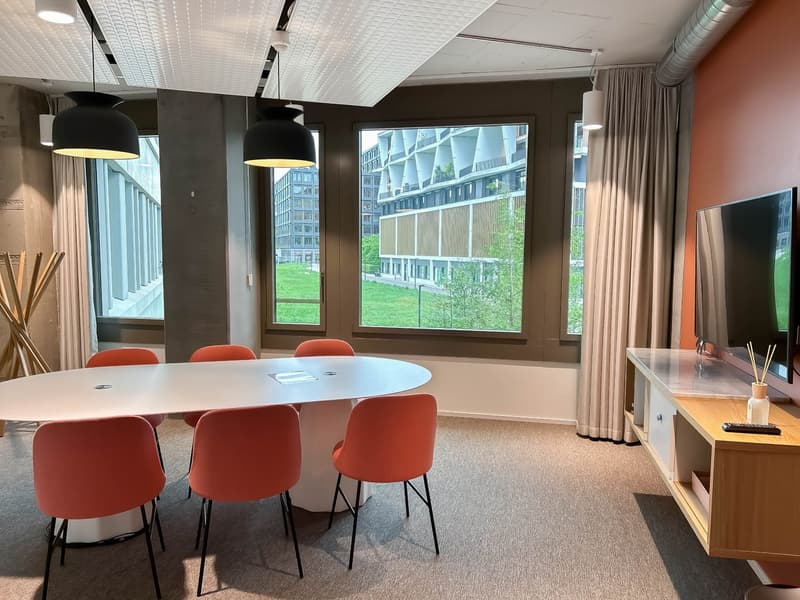 Bureaux magnifiquement aménagés pour 1 personne à Spaces Suurstoffi (15)