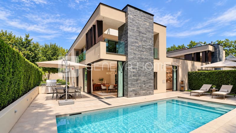 Villa contemporaine à Conches (1)