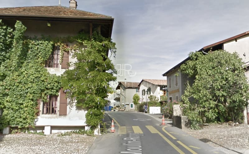 La Grange de Moulin Roget - Projet de 2 villas contigües - Permis en force (2)