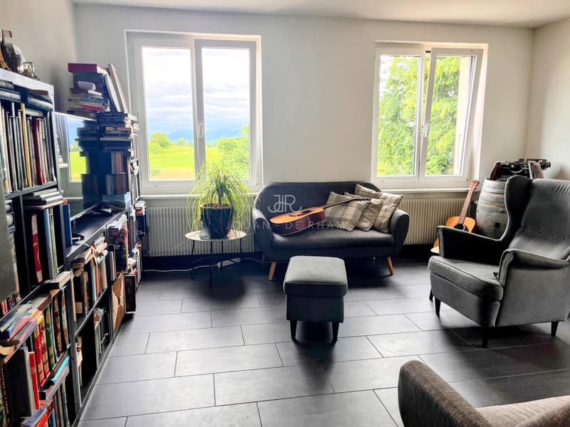 Grand appartement avec vue lac et 4 chambres à louer à Chataigneriaz (4)
