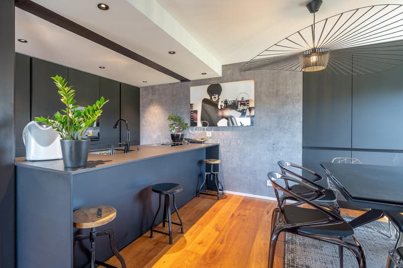 Grand Duplex intégralement rénové proche centre Nyon (Eysins) (11)