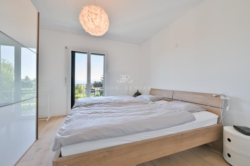 Genolier (Sus-Châtel) | Villa individuelle avec vue lac et Alpes, parfaitement rénovée (CECB=A) (13)