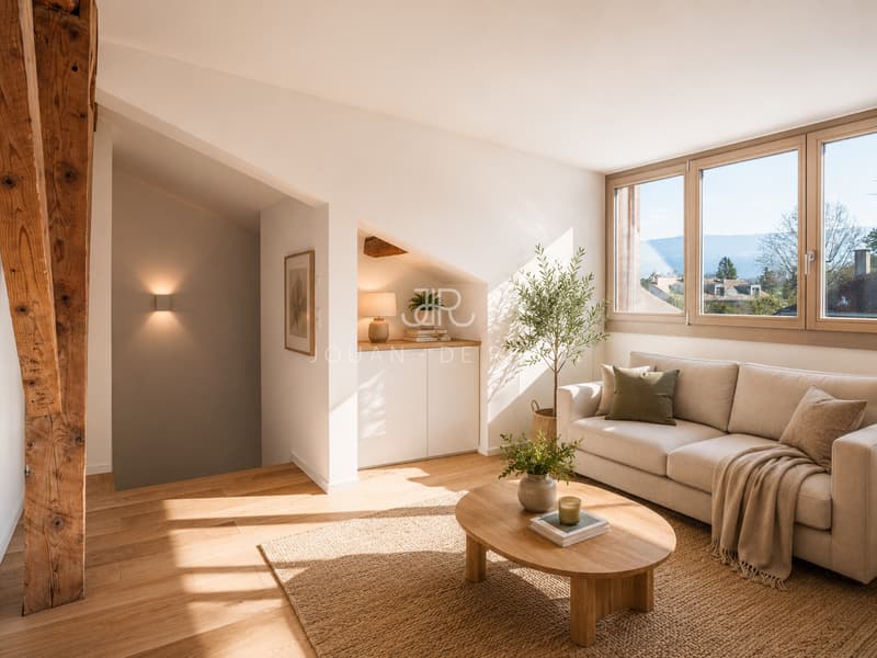 Puplinge - Splendide maison de village rénovée (7)