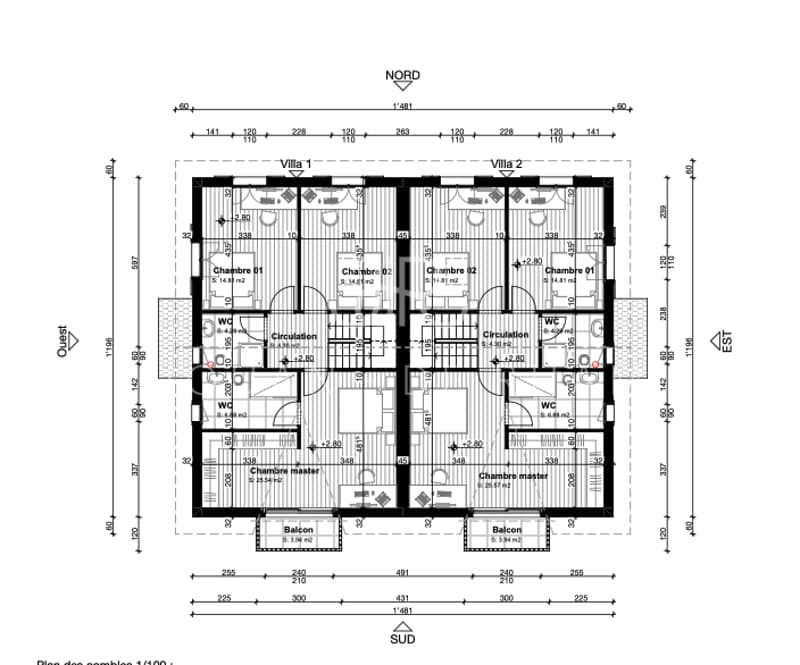 Le Sentier | Villa A - sur plan (4)