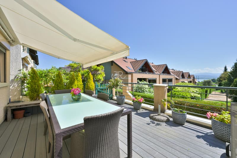 Founex | Villa mitoyenne au coeur du village - Vue Lac (1)