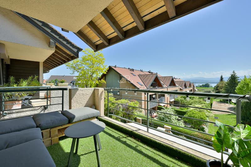 Founex | Villa mitoyenne au coeur du village - Vue Lac (9)