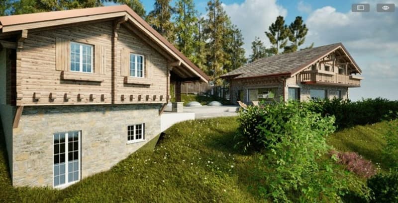 Chalet avec piscine intérieur à Crans-Montana - Location à la semaine ou au mois - Disponible pour Nouvel An (9)