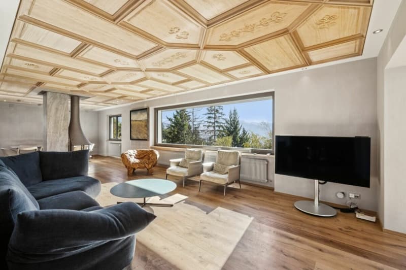 Chalet avec piscine intérieur à Crans-Montana (2)