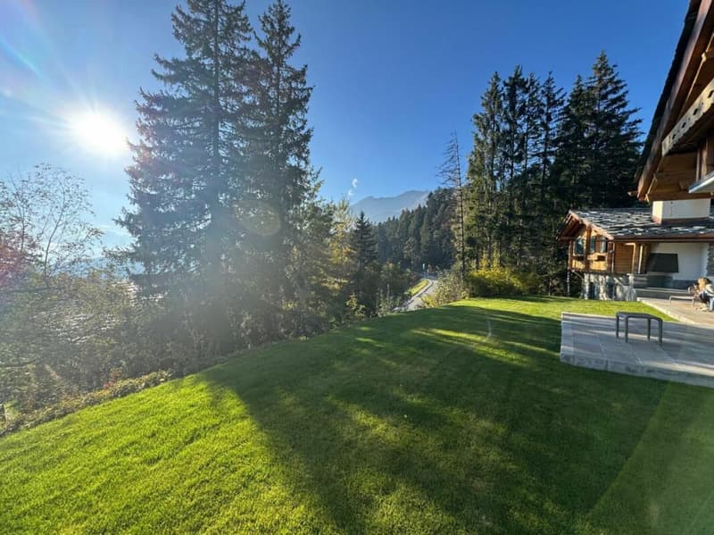 Chalet avec piscine intérieur à Crans-Montana (4)