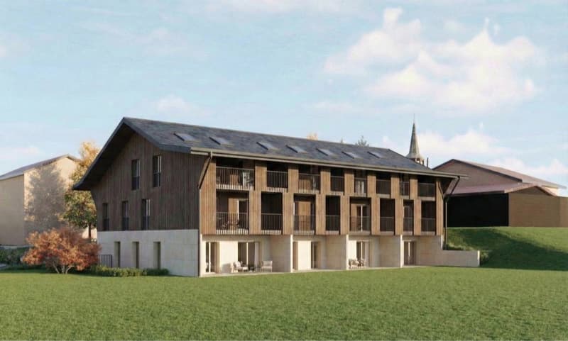 Nouvelle construction , 3.5p à la Joux (3)