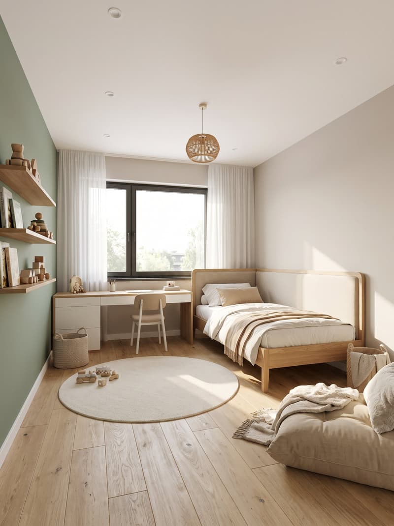 Projection chambre enfant