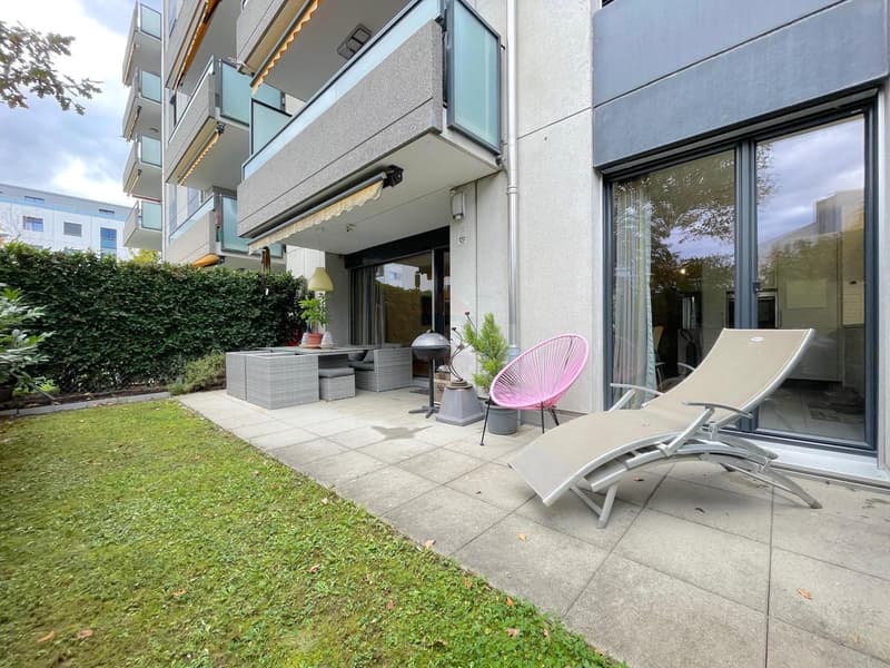 SUBLIME 4 PIÈCES AVEC TERRASSE AU CALME À VERNIER | homegate.ch