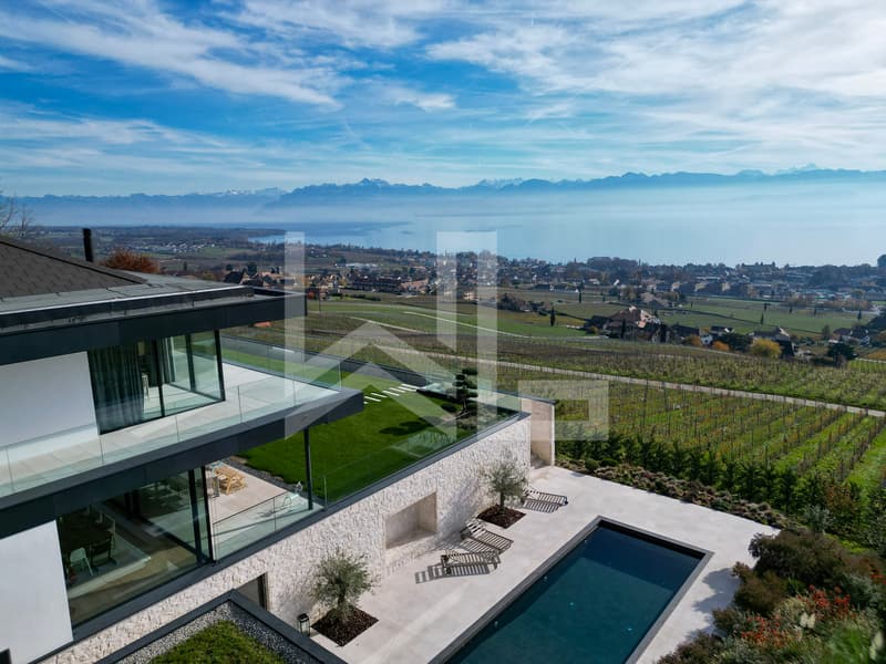 Villa d'architecte contemporaine de luxe avec Vue Panoramique (10)