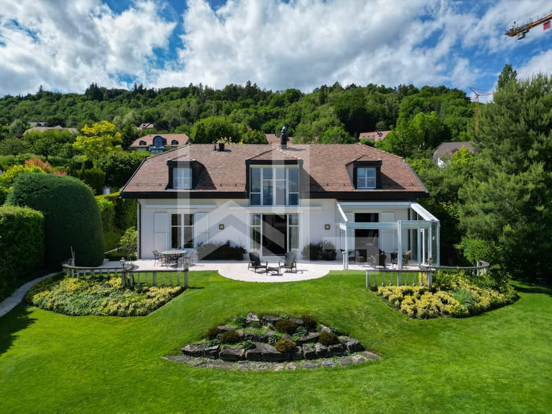 Villa avec vue imprenable sur la Côte, le Lac et les Alpes (2)