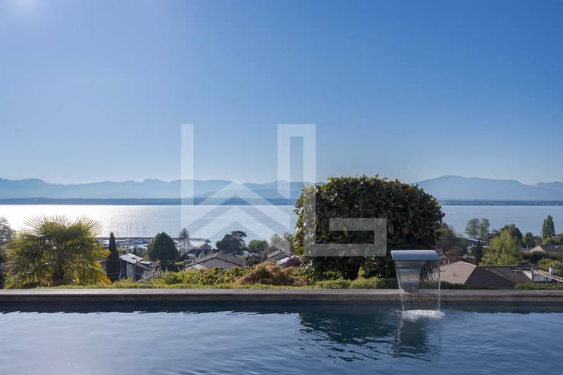 Propriété contemporaine d'exception - Vue panoramique lac (8)