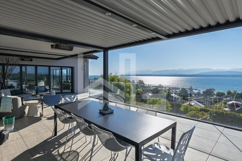 Propriété contemporaine d'exception - Vue panoramique lac (7)