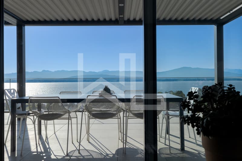 Propriété contemporaine d'exception - Vue panoramique lac (10)