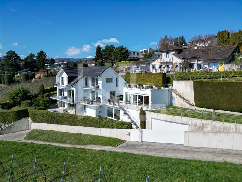 Villa contemporaine d'exception avec panorama spectaculaire sur le lac (10)